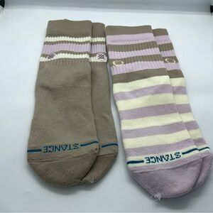 STANCE Sherbert Assorted 2-Pack Quarter Crew Socks